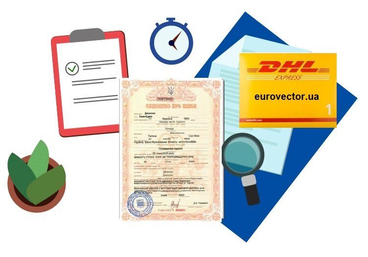 Duplicate/copy, archival copy of marriage certificate in Ukraine - online order, oral consultation, preparation of documents, obtaining a duplicate/copy marriage certificate in Ukraine *, service code А10-03-00