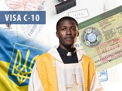 C-10 visa is a religious activity in Ukraine: legal advice on obtaining a Visa type C-10 to Ukraine. Service code CV5-10-00