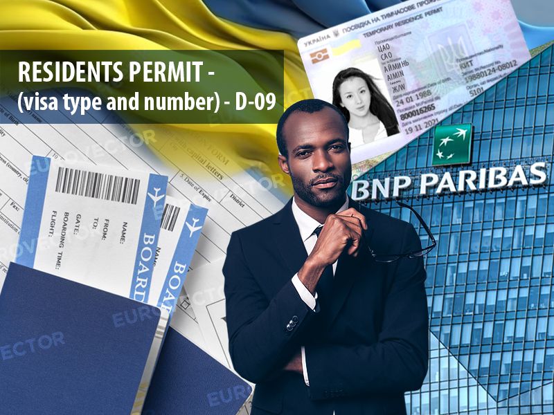 Temporary residence permit in Ukraine for employment in representative offices of foreign banks in Ukraine, English., oral consultation, document analysis, expert opinion, package of documents, remote support for obtaining a residence permit (card), Without limits, Employment in representative offices of foreign banks in Ukraine